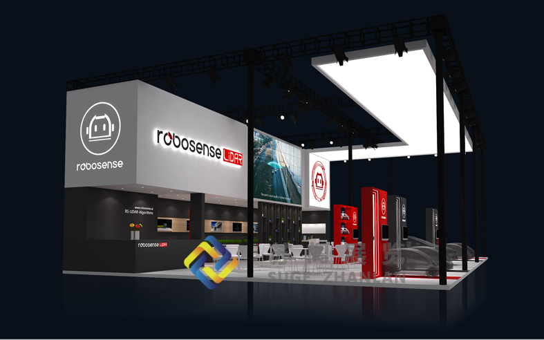 上海車展—速騰聚創(chuàng)大型展臺設(shè)計